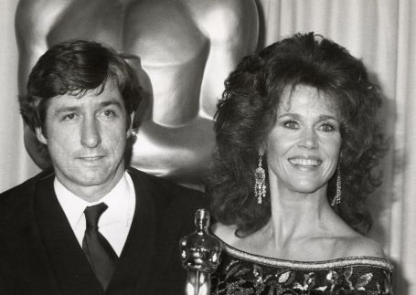 Jane Fonda with her ex-husband Tom Hayden.
